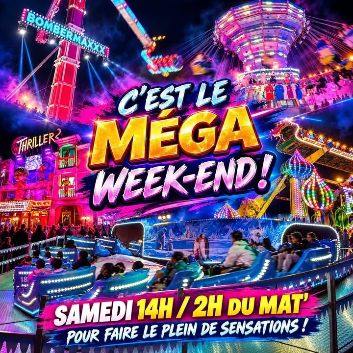 🎢 C&rsquo;est le weeeeekend !